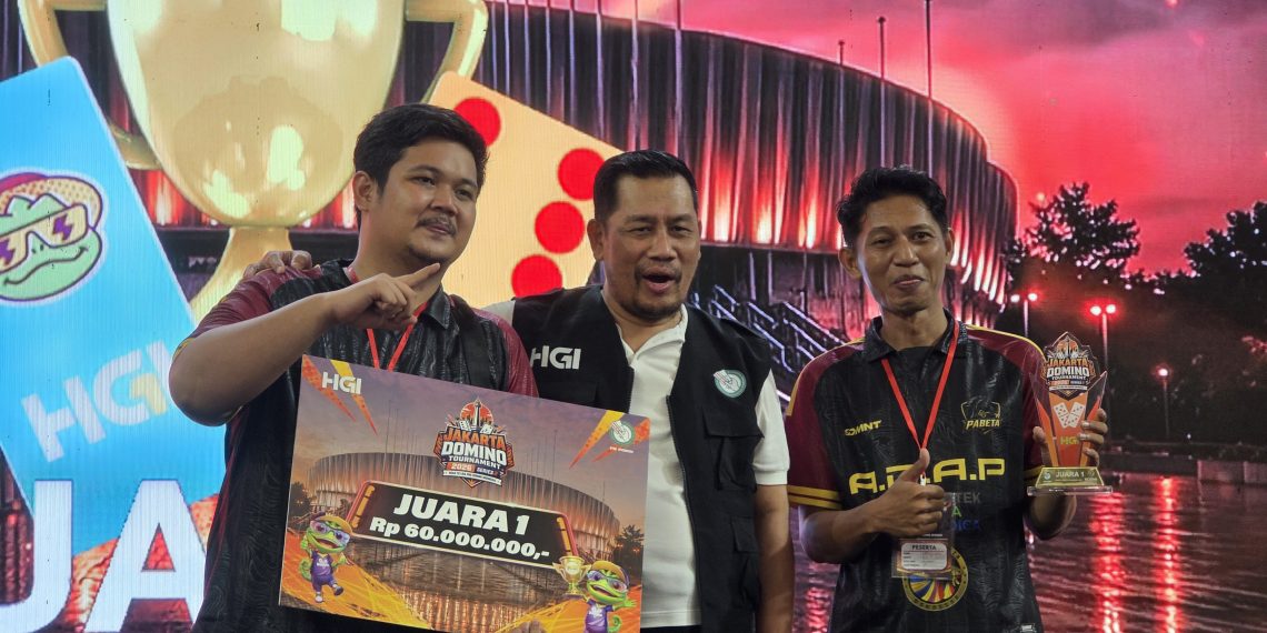 Juara Turnamen Domino Gaming Ini Ungguli 1.000 Peserta
