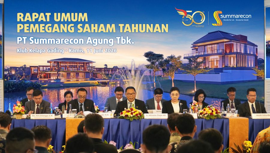 Siap Lanjutkan Kinerja Positif, SMRA Targetkan Marketing Sales Sebesar Rp5,2 Triliun