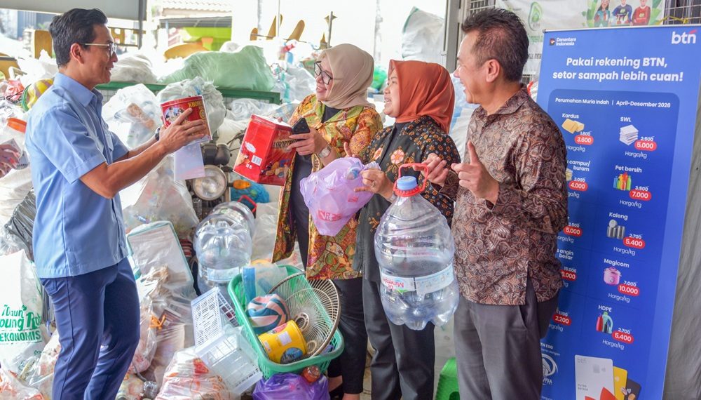 Perkuat Komitmen ESG, BTN Gandeng Komunitas Lokal Bank Sampah di Kudus
