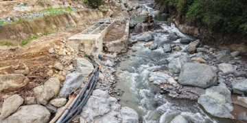 Hutama Karya Percepat Penanganan Tanggap Darurat dan Rehabilitasi Infrastruktur Air Bersih Pascabencana di Sumatera Barat