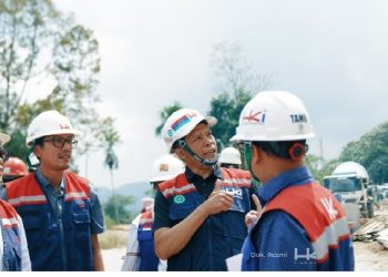 Pacu Konektivitas dan Percepatan Pemulihan Pascabencana di Sumatera Barat, Dewan Komisaris Hutama Karya Tinjau Proyek-Proyek Strategis