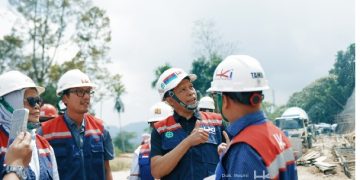 Pacu Konektivitas dan Percepatan Pemulihan Pascabencana di Sumatera Barat, Dewan Komisaris Hutama Karya Tinjau Proyek-Proyek Strategis