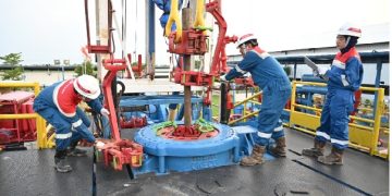 Rig PDSI#39.3/D1500-E Tunjukkan Kinerja Unggul, Sumur Baru di Prabumulih Mengalirkan Minyak hingga 2.184 BOPD