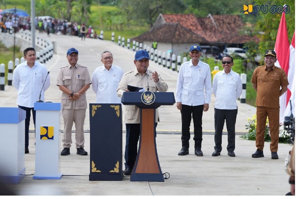 Jalan Daerah Era Presiden Prabowo Diperlebar Menjadi Sekitar 8 meter Dari Semula Sekitar 3 Meter
