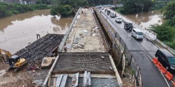 Jembatan Kemang Pratama Hampir Rampung, Progres Pembangunan Tembus 92 Persen
