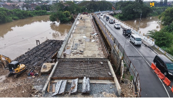 Jembatan Kemang Pratama Hampir Rampung, Progres Pembangunan Tembus 92 Persen