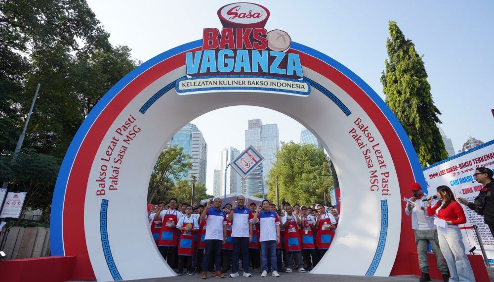 Sukses Gelar Festival Bakso, Sasa Inti Gelorakan Semangat ‘Bakso Lezat Pasti Pakai Sasa MSG’