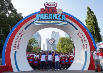 Sukses Gelar Festival Bakso, Sasa Inti Gelorakan Semangat ‘Bakso Lezat Pasti Pakai Sasa MSG’