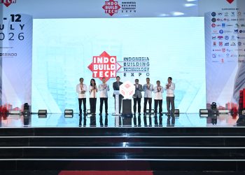 IndoBuildTech Expo Part 1 2026 Resmi Dibuka, Perkuat Kolaborasi Industri Bangunan Menuju Masa Depan yang Lebih Inovatif