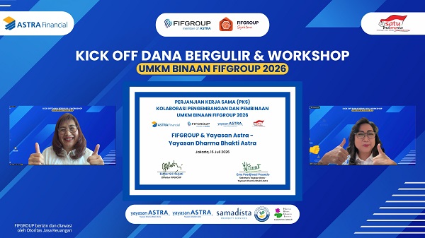 FIFGROUP Salurkan Rp1,88 Miliar Dana Bergulir Bagi 524 UMKM Binaan