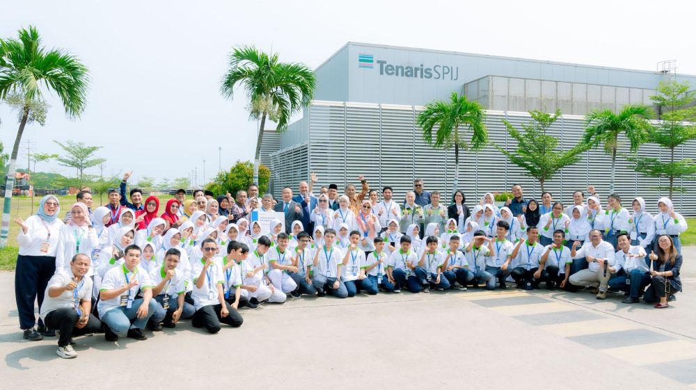 Tenaris Kucurkan Beasiswa hingga Bantuan Fasilitas Sekolah