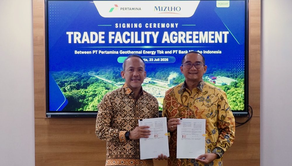 Perkuat Pendanaan Pengembangan Panas Bumi, PGEO Dikucuri Kredit Bank Mizuho