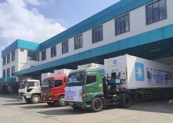 ID FOOD Ekspor Perdana 102 Ton Udang Vaname ke AS