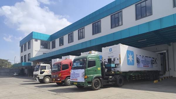 ID FOOD Ekspor Perdana 102 Ton Udang Vaname ke AS