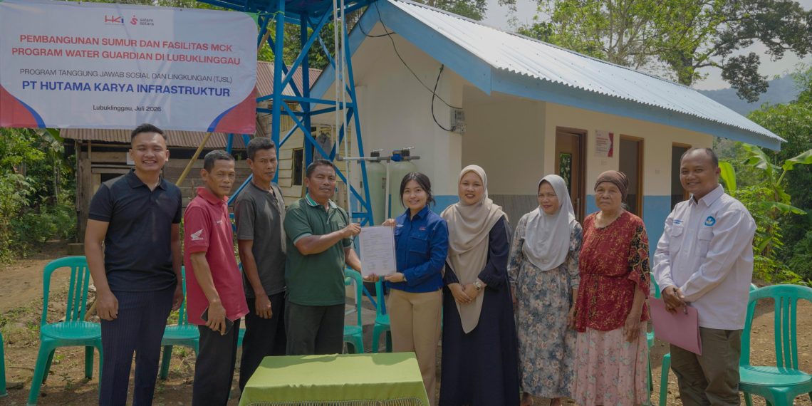 HKI Hadirkan Akses Air Bersih dan Fasilitas MCK bagi Warga Lubuklinggau