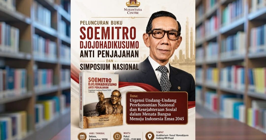 Peluncuran Buku Sumitro Djojohadikusumo: Dari Sumitronomics ke Prabowonomics