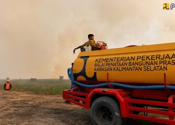 Antisipasi Karhutla di Kalimantan Selatan, Truk Tangki Air Disiagakan di Tiga Posko Strategis