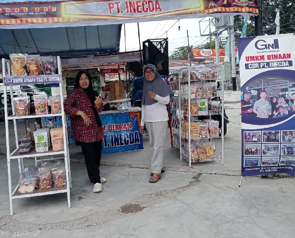 Dukung Ekonomi Kreatif Indragiri Hulu, UMKM Binaan CSR PT Inecda Hadir Dalam Ajang Air Molek Festival 2026