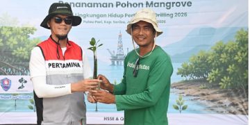 Pertamina Drilling Tanam 800 Mangrove di Pulau Pari, Perkuat Komitmen Pengurangan Emisi Karbon