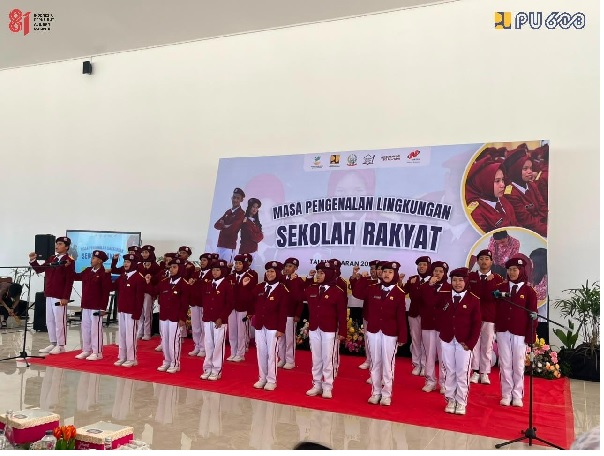Ratusan Siswa Antusias Ikuti MPLS di Sekolah Rakyat Terintegrasi Sulsel, Fasilitas Lengkap Jadi Daya Tarik
