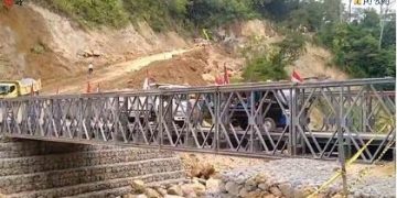 Jembatan Bailey Wih Kanis di Aceh Tengah Difungsikan, Konektivitas Masyarakat Kembali Pulih