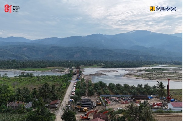 Kementerian PU Percepat Penanganan Jembatan Pantai Dona Untuk Percepat Pemulihan di Aceh