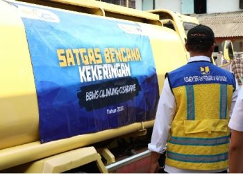 Penyaluran Air Bersih Dipercepat untuk Wilayah Terdampak Kekeringan di WS Ciliwung Cisadane
