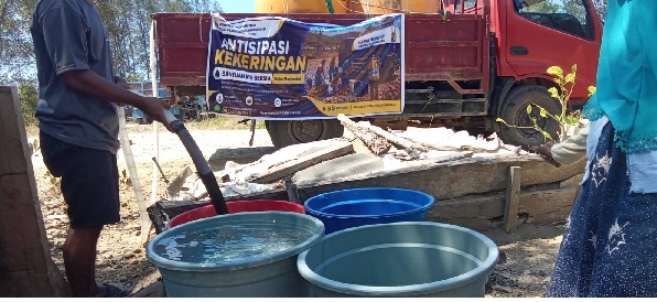 Bantuan 14 Ribu Liter Air Bersih Dikirim ke Seram Bagian Timur untuk Atasi Kekeringan