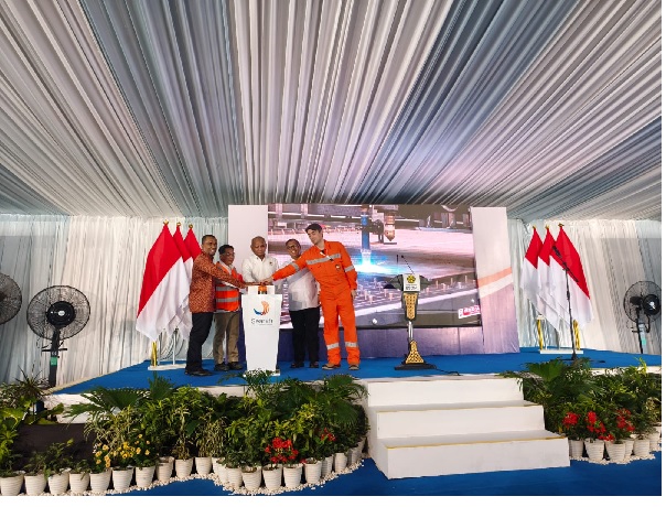 Pemotongan Baja Perdana FPSO Bahtera Haluan Lestari Dimulai, Proyek North Hub Perkuat Ketahanan Energi Nasional