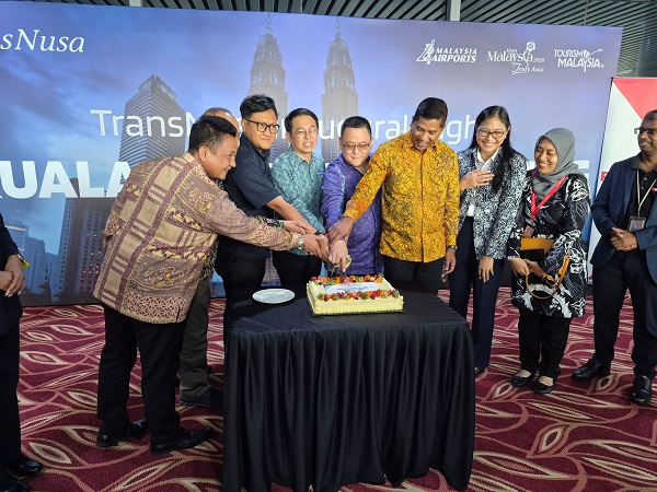 Perluas Konektivitas Udara di Lampung, Transnusa Resmikan Penerbangan Perdana Jakarta-Lampung dan Lampung-Kuala Lumpur