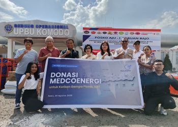 MedcoEnergi Salurkan Bantuan Logistik bagi Masyarakat Terdampak Gempa NTT