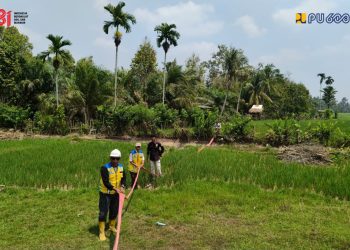 Atasi Kekeringan Lahan Pertanian Sarolangun, Pompa Air Dikerahkan