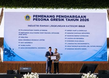 Di Hari Lingkungan Hidup Sedunia, LAI Gresik Raih Penghargaan Gold Industri Ramah Lingkungan