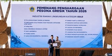 Di Hari Lingkungan Hidup Sedunia, LAI Gresik Raih Penghargaan Gold Industri Ramah Lingkungan