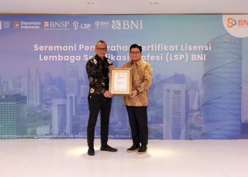 BNI Perkuat Tata Kelola SDM lewat LSP dan Sertifikasi ISO