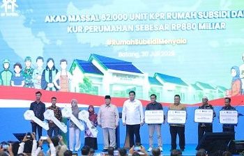 BNI Dukung Akad Massal 62.710 KPR Rumah Subsidi