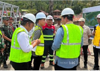 Wakil Presiden RI Tinjau Proses Rehabilitasi Jembatan Lumut, Dorong Penguatan Konektivitas di Aceh