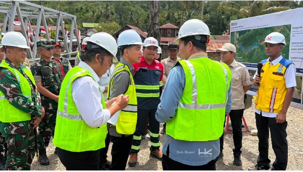 Wakil Presiden RI Tinjau Proses Rehabilitasi Jembatan Lumut, Dorong Penguatan Konektivitas di Aceh