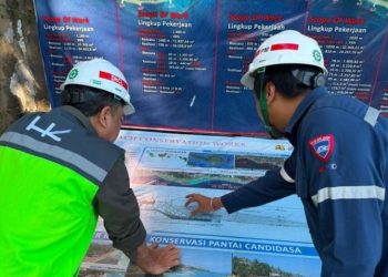 Direktur Human Capital & Legal HK Tinjau Proyek Konservasi Pantai Candidasa Fase 2 Paket I, Dorong Perlindungan Pesisir dan Pariwisata Berkelanjutan