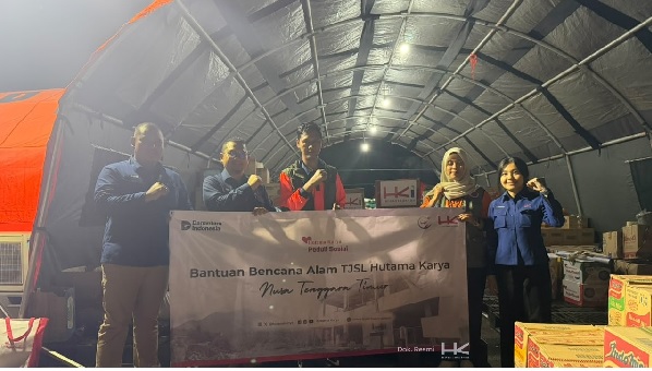 Hutama Karya Hadir untuk NTT, Dukung Penanganan Tanggap Darurat Gempa