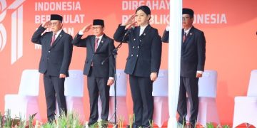 Perkuat Kontribusi Sektor Jasa Keuangan Wujudkan Indonesia Berdaulat, Adil, dan Makmur, OJK Gelar Upacara Peringatan Kemerdekaan Ke-81 RI
