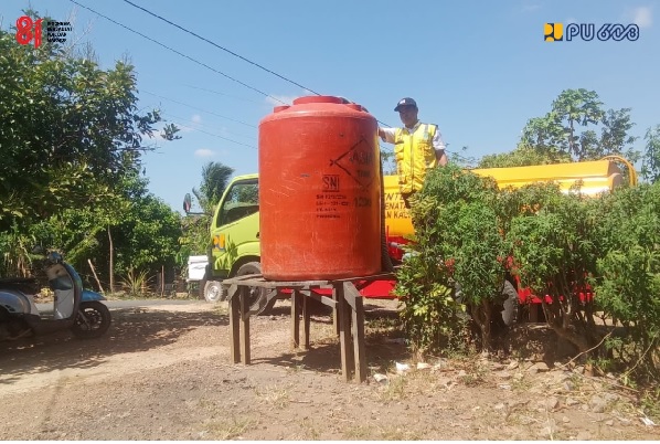 Bantuan 8.000 Liter Air Bersih Tiba untuk Warga Terdampak Kekeringan di Banjar