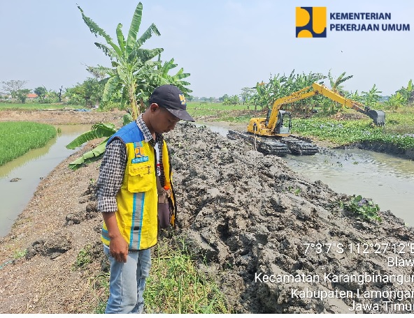 Normalisasi Sungai Deket Disiapkan, Pasokan Air untuk 440 Hektare Sawah di Lamongan