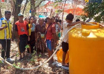 Percepatan Pemenuhan Air Bersih bagi Warga Terdampak Gempa di Pulau Palue