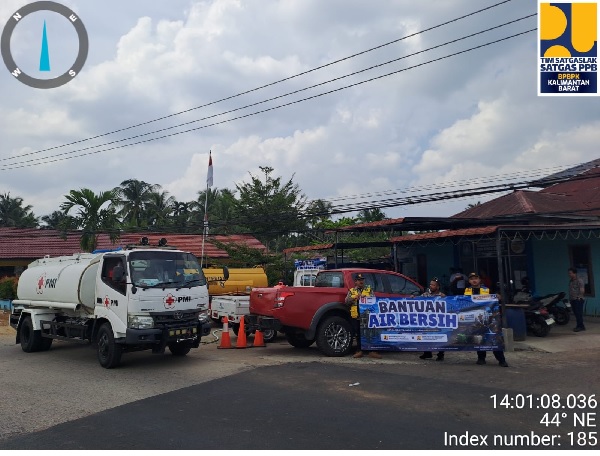 Bersama PMI, Dampak Kekeringan di Kabupaten Kubu Raya Ditangani Secara Terpadu