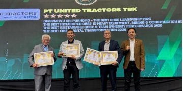 K3 Bukan Sekadar Kepatuhan, United Tractors Raih Empat Penghargaan IQSA 2026
