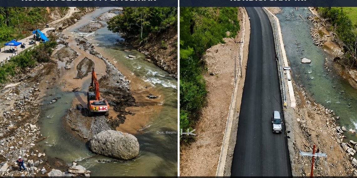 Dari Jalan hingga Air Bersih, Hutama Karya Percepat Pemulihan Aceh Pascabencana