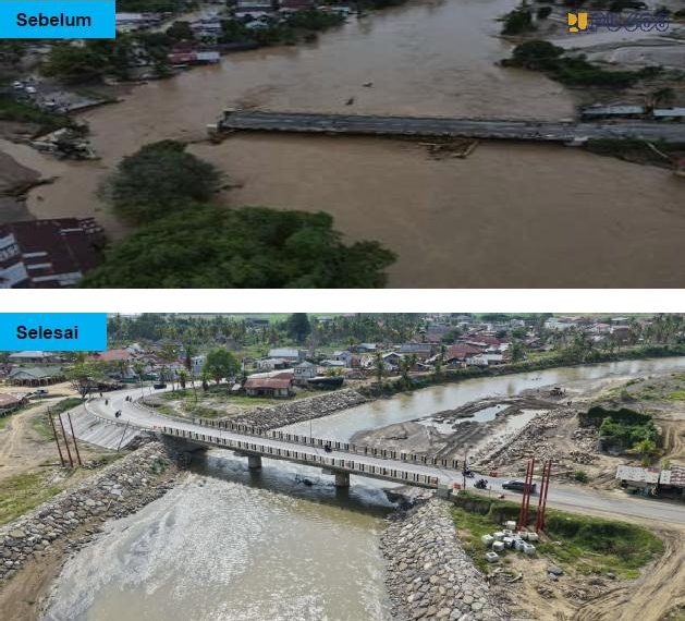 Tiga Jembatan Permanen Aceh Pulih, Perkuat Konektivitas di Lintas Timur