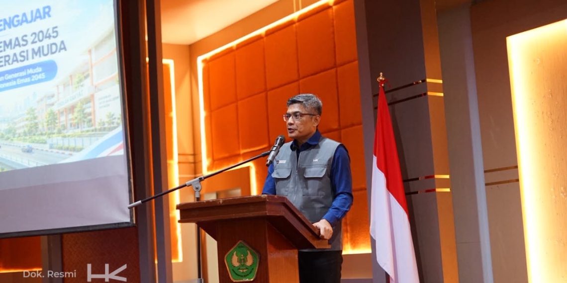 Dukung Generasi Muda Menuju Indonesia Emas 2045, Hutama Karya Gelar ‘HK Mengajar’ di Universitas Bung Hatta