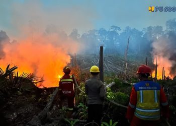 Dukung Penanganan Karhutla di Berau, Peralatan dan Pasokan Air Dikerahkan